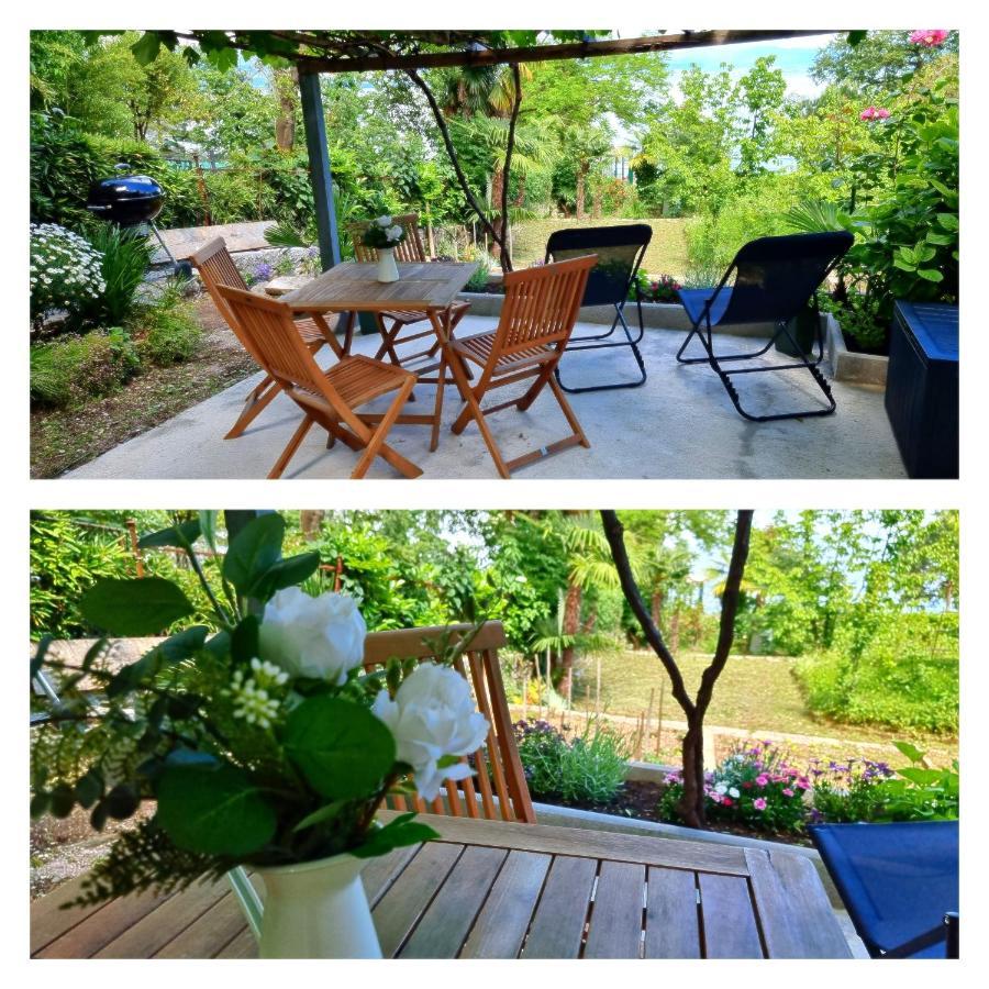 Studio Apartman Villa Gianna Lovran Bagian luar foto